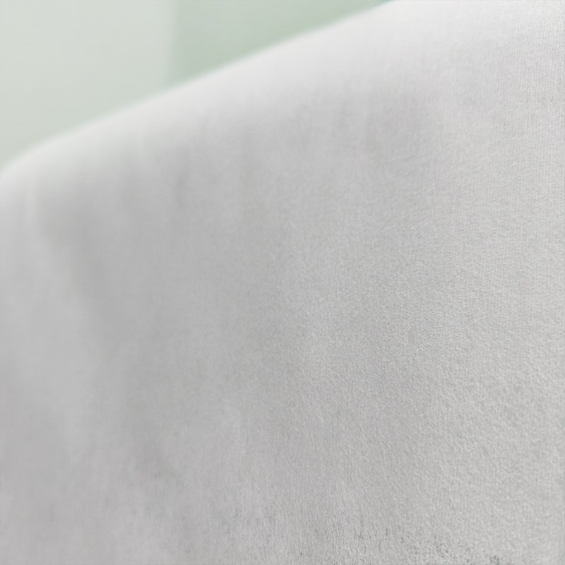 Plain Bamboo Fiber Spunlace Nonwoven Fabric Rolls Wholesale Custom Organic Cotton Microfiber Fabric Plain