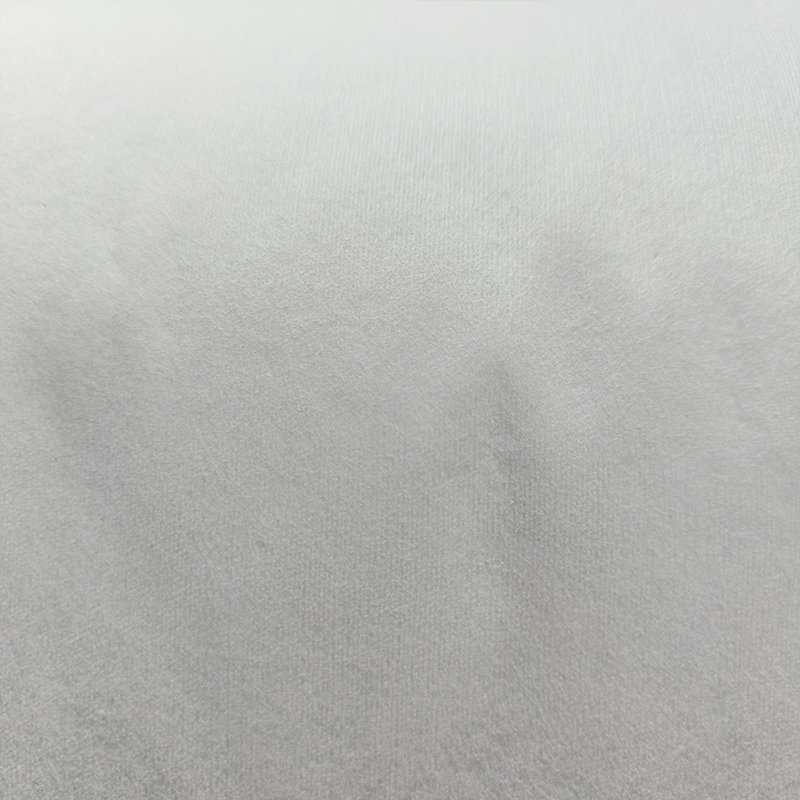 Plain Bamboo Fiber Spunlace Nonwoven Fabric Rolls Wholesale Custom Organic Cotton Microfiber Fabric Plain