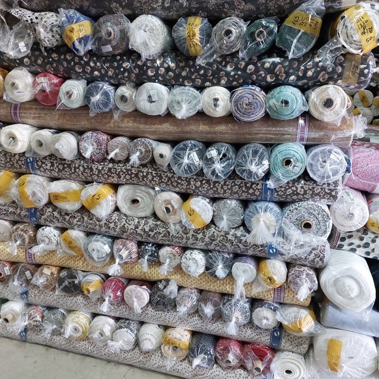 Made in Korea Chiffon Printed fabrics chiffon stock lot Textiles material Various design Print hijab dress various clothes