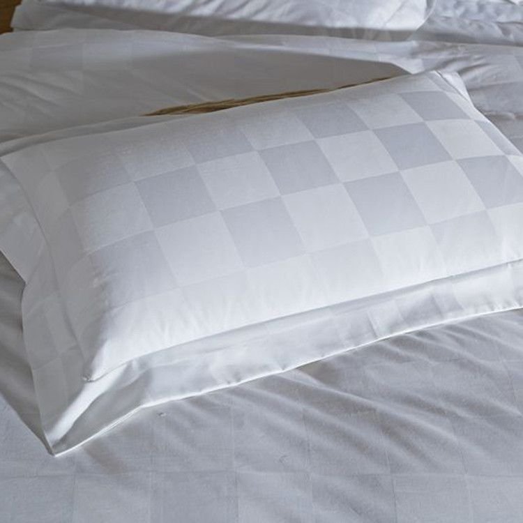 Hot Selling High Quality Cotton Fabric Hotel Bed Linen Fabric White Color 180 - 1000 TC