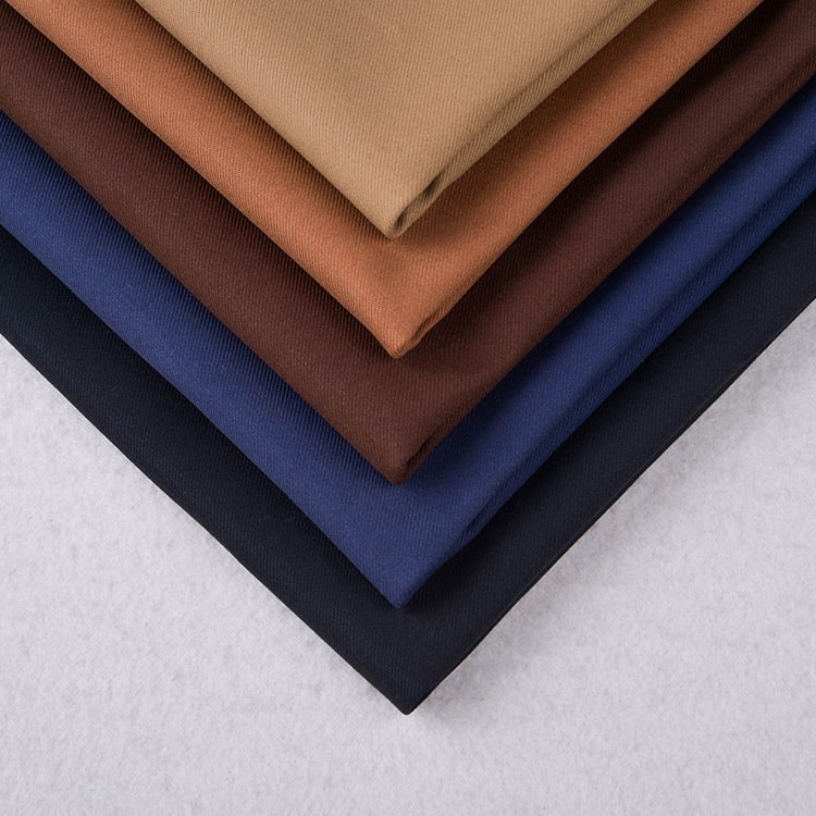 100 polyester twill fabric workwear fabric school uniform materials