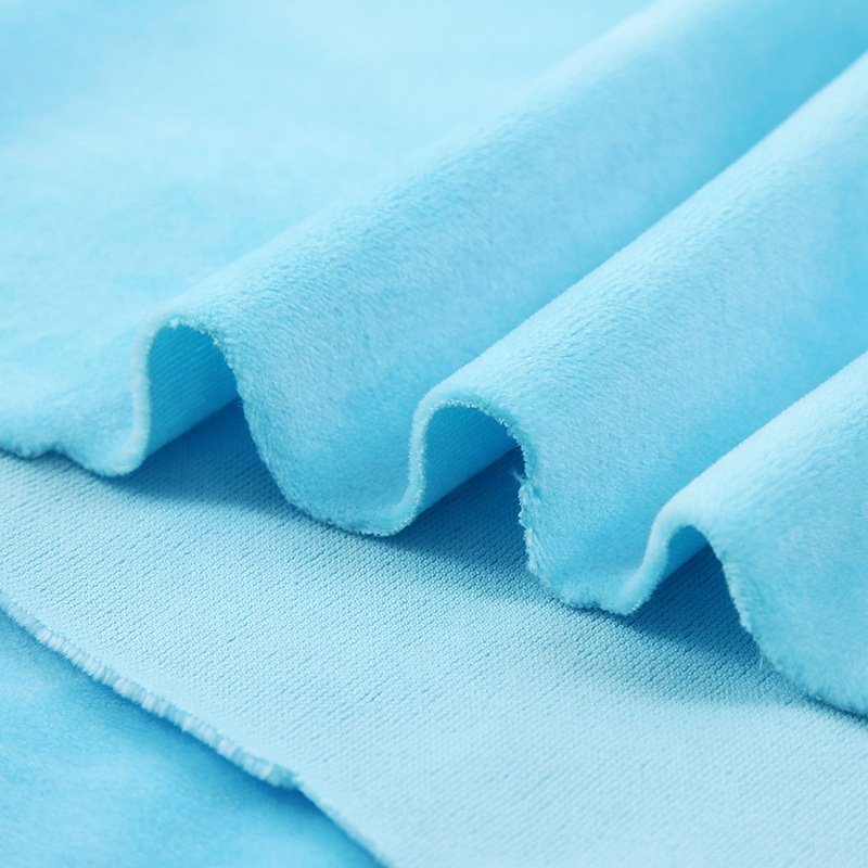 100%Polyester Knitted Micro Velboa/Super Soft Fleece Plush Velvet Fabric for sofa and toy