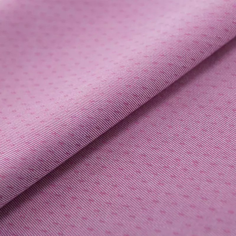 Dyed Plaid Shirt Fabric for Garment Quality Check Dobby Pattern Organic Bamboo Fiber Blends Fabric Woven Yarn Microfiber 50*50