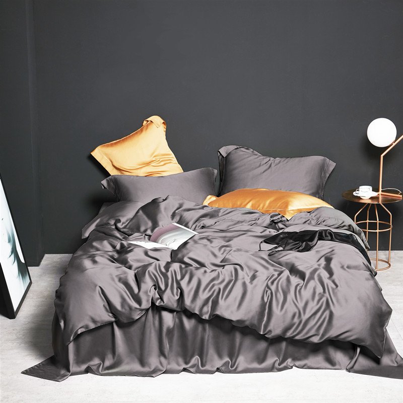 Customized Cotton Tencel Bamboo Microfiber Duvet Cover Bedsheet Tencel Fabric Bed Sheet Bedding Set