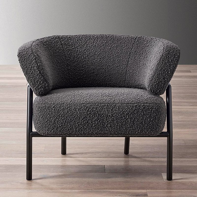 New Fashion Polyester Style Boucle Chair Cover Fabric Sherpa Boucle Teddy Fabric For Home Decor