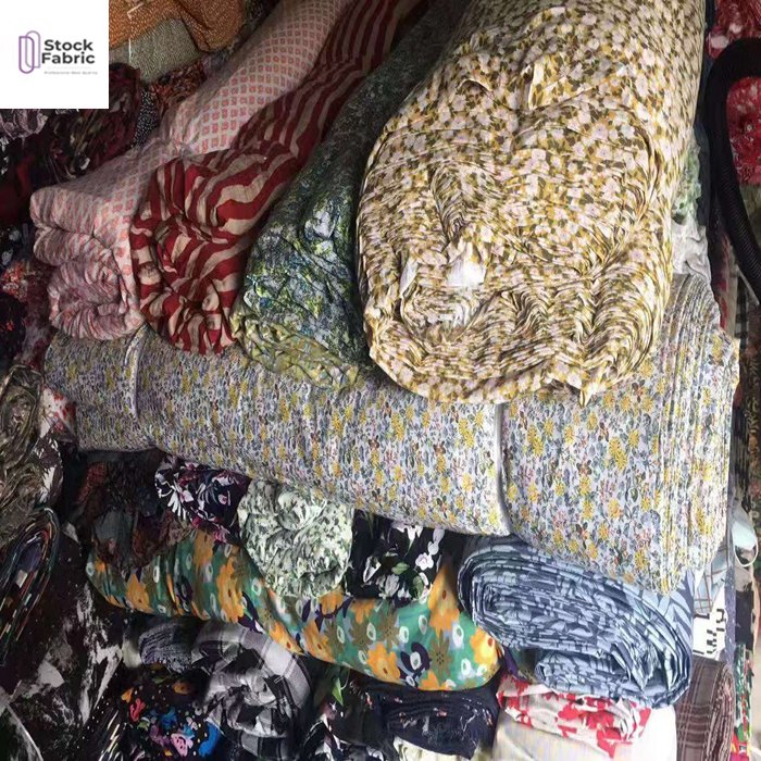 Hot selling 100% cotton cut pieces print fabric stock fabric in China