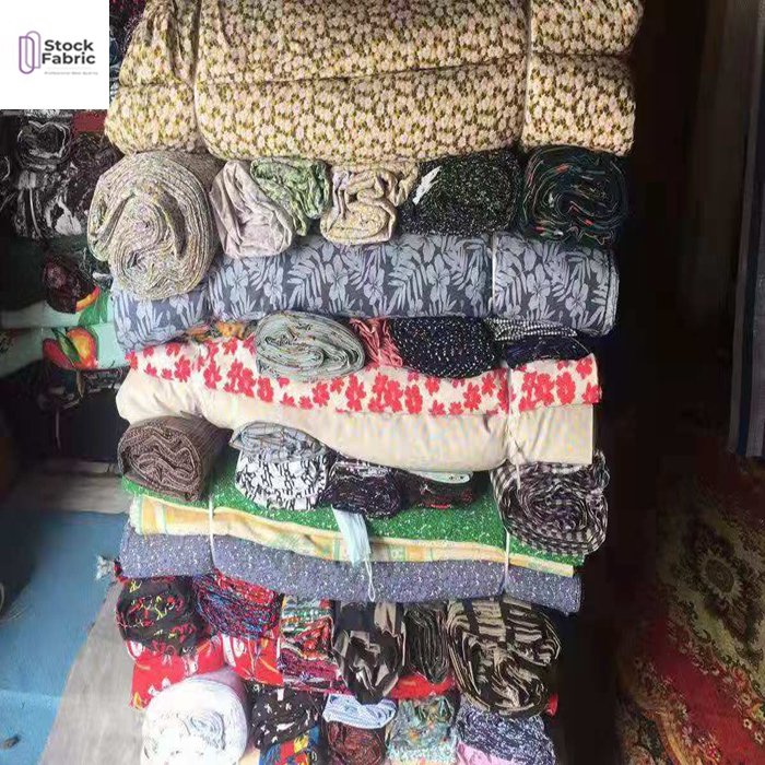 Hot selling 100% cotton cut pieces print fabric stock fabric in China