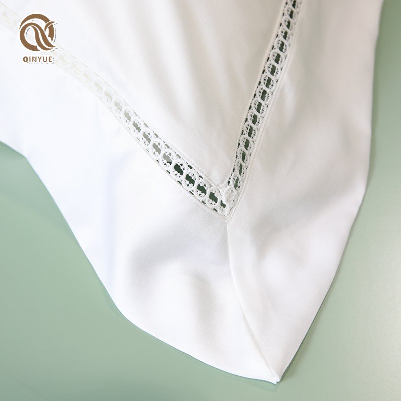 OEKO- Tex Standard 100 Side Open Envelope solid color printed design 100% Bamboo pillow sham cover pillowcase