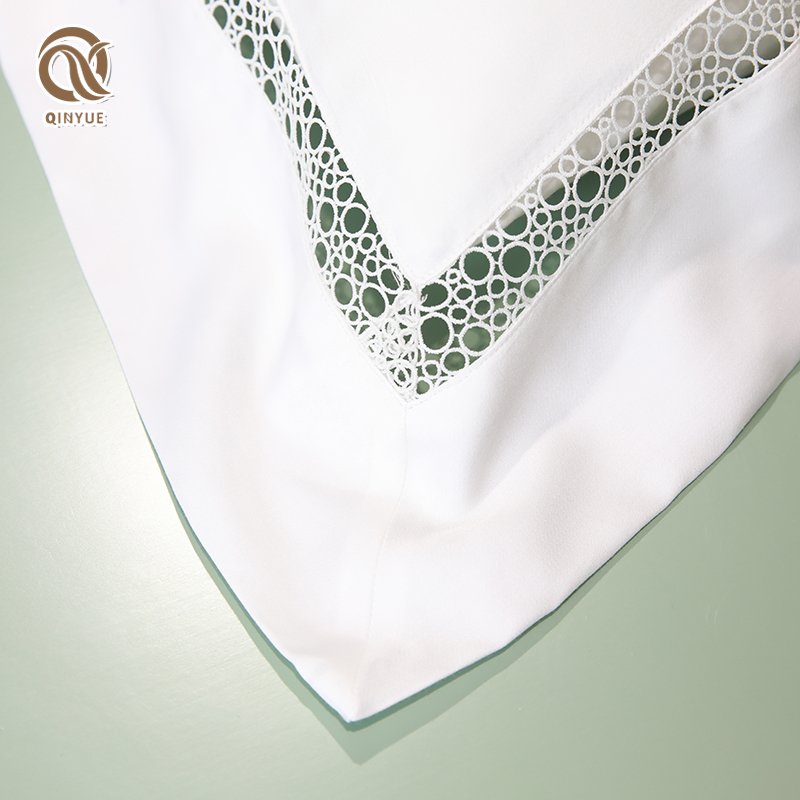 OEKO- Tex Standard 100 Side Open Envelope solid color printed design 100% Bamboo pillow sham cover pillowcase