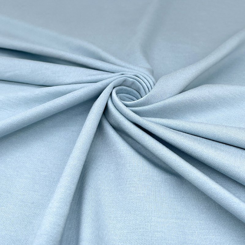 Wholesale factory 92%bamboo 8%spandex 260gsm knit french terry fabric for child hoodie