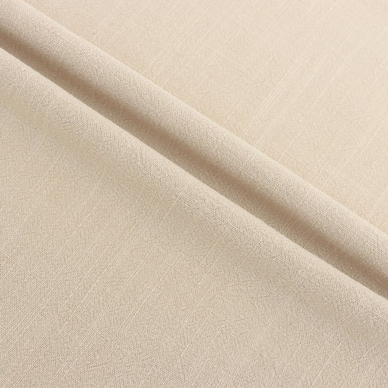 Wholesale Plain 30% Linen 70% Rayon Fabric Mothproof Eco-friendly Stone Washed Rayon Linen Blend Fabric