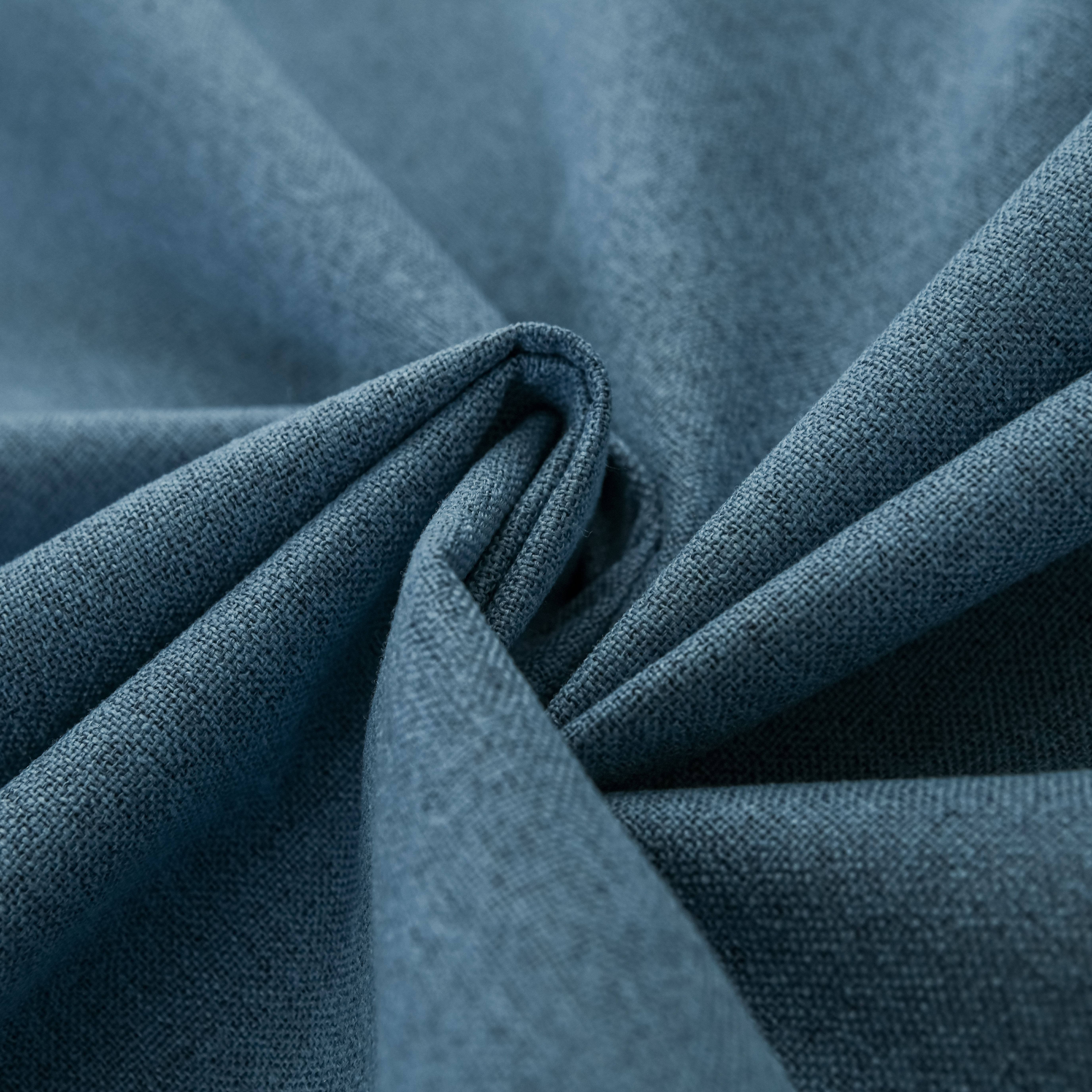 Linen Textured Wholesale Blackout fabric Curtain fabric With 140cm Width