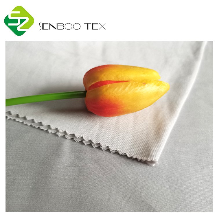 100% Bamboo Sateen Satin Fabric Super Luxury Eco-Friendly Home Textile Bed Sheet with Dyed Pattern Comfortable Woven Home Use