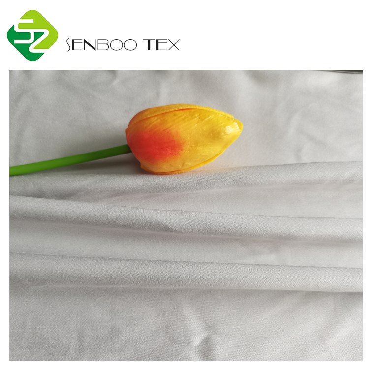 100% Bamboo Sateen Satin Fabric Super Luxury Eco-Friendly Home Textile Bed Sheet with Dyed Pattern Comfortable Woven Home Use