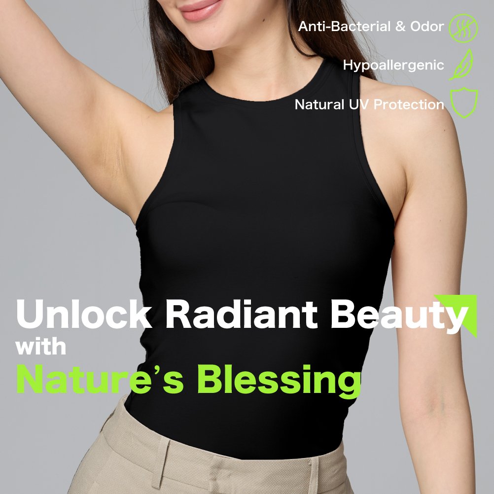 2024 Women's Eco-friendly Sustainable Bamboo Cotton Tank Top 240gsm Breathable Short O-Neck Customizable Fashionable Choice