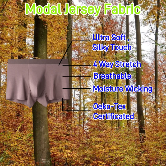 Z061 Oeko-Tex Moisture Wicking Stretch 93%Modal 7%Spandex Single Jersey Knit Fabric For Undershirt Underpant Homewear Loungewear