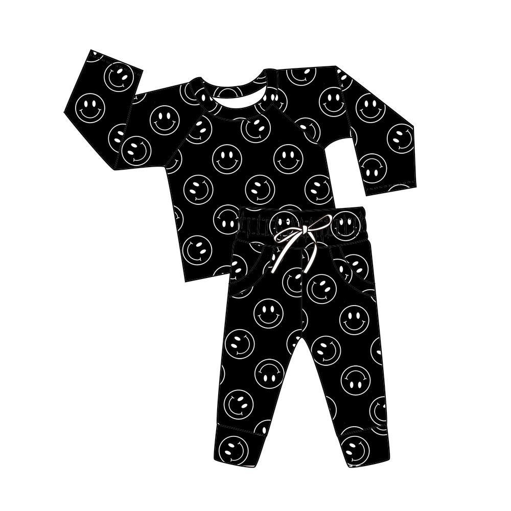 Custom Baby Sweatshirts Terry Bamboo Baby Jogger Set Baby Clothing Sets Bamboo Long Sleeved