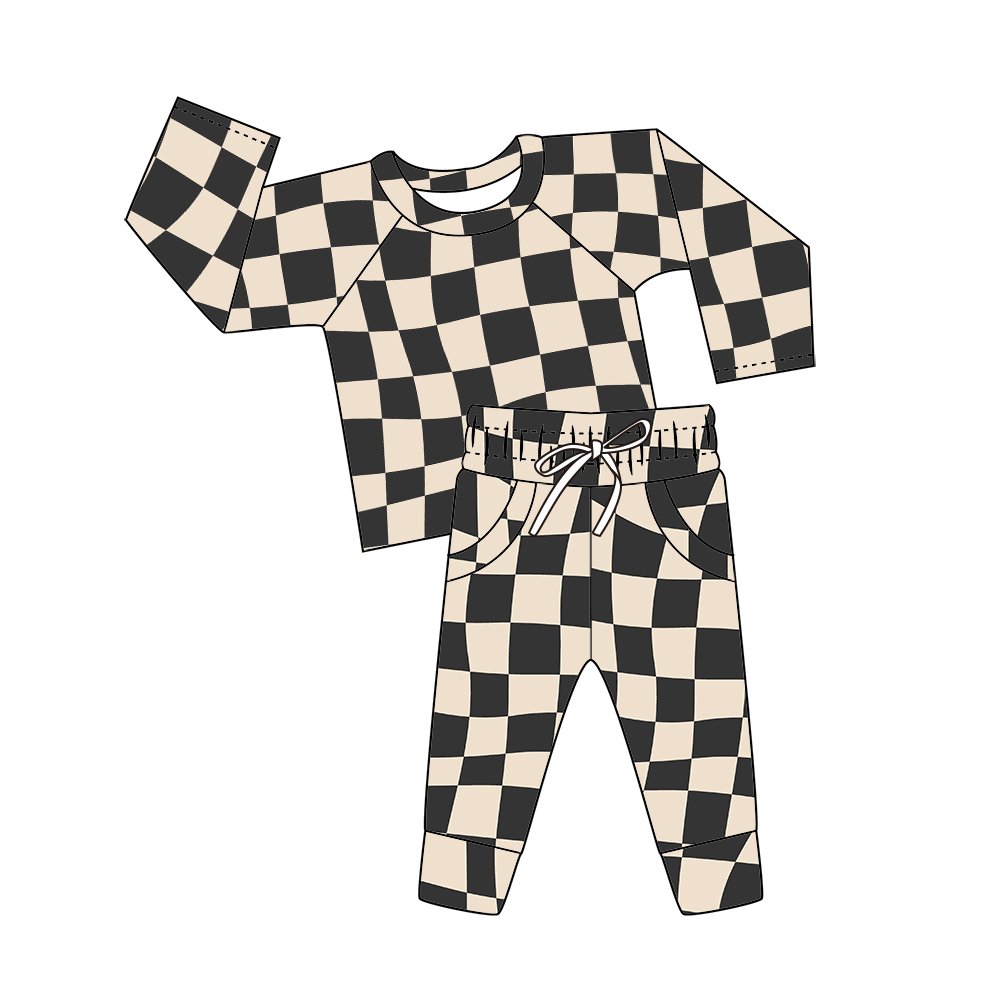 Custom Baby Sweatshirts Terry Bamboo Baby Jogger Set Baby Clothing Sets Bamboo Long Sleeved