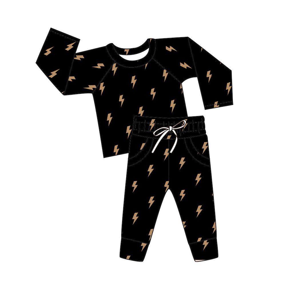 Custom Baby Sweatshirts Terry Bamboo Baby Jogger Set Baby Clothing Sets Bamboo Long Sleeved