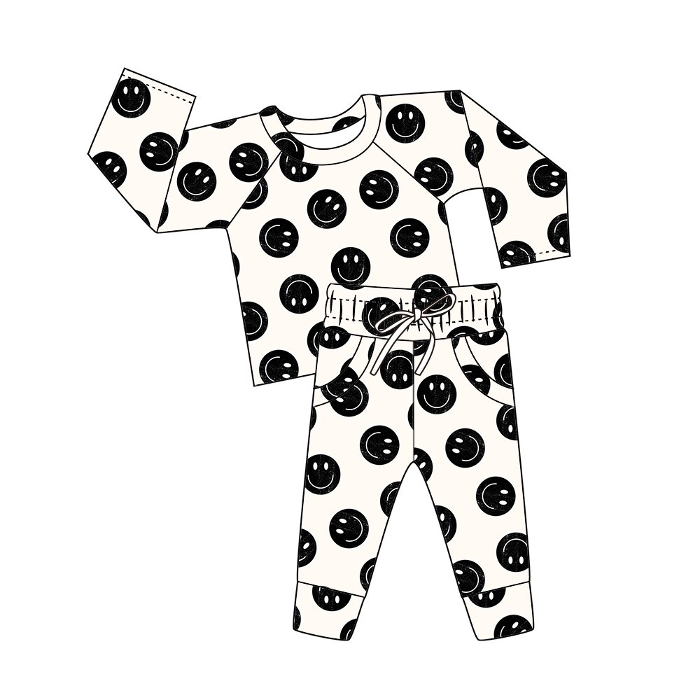 Custom Baby Sweatshirts Terry Bamboo Baby Jogger Set Baby Clothing Sets Bamboo Long Sleeved