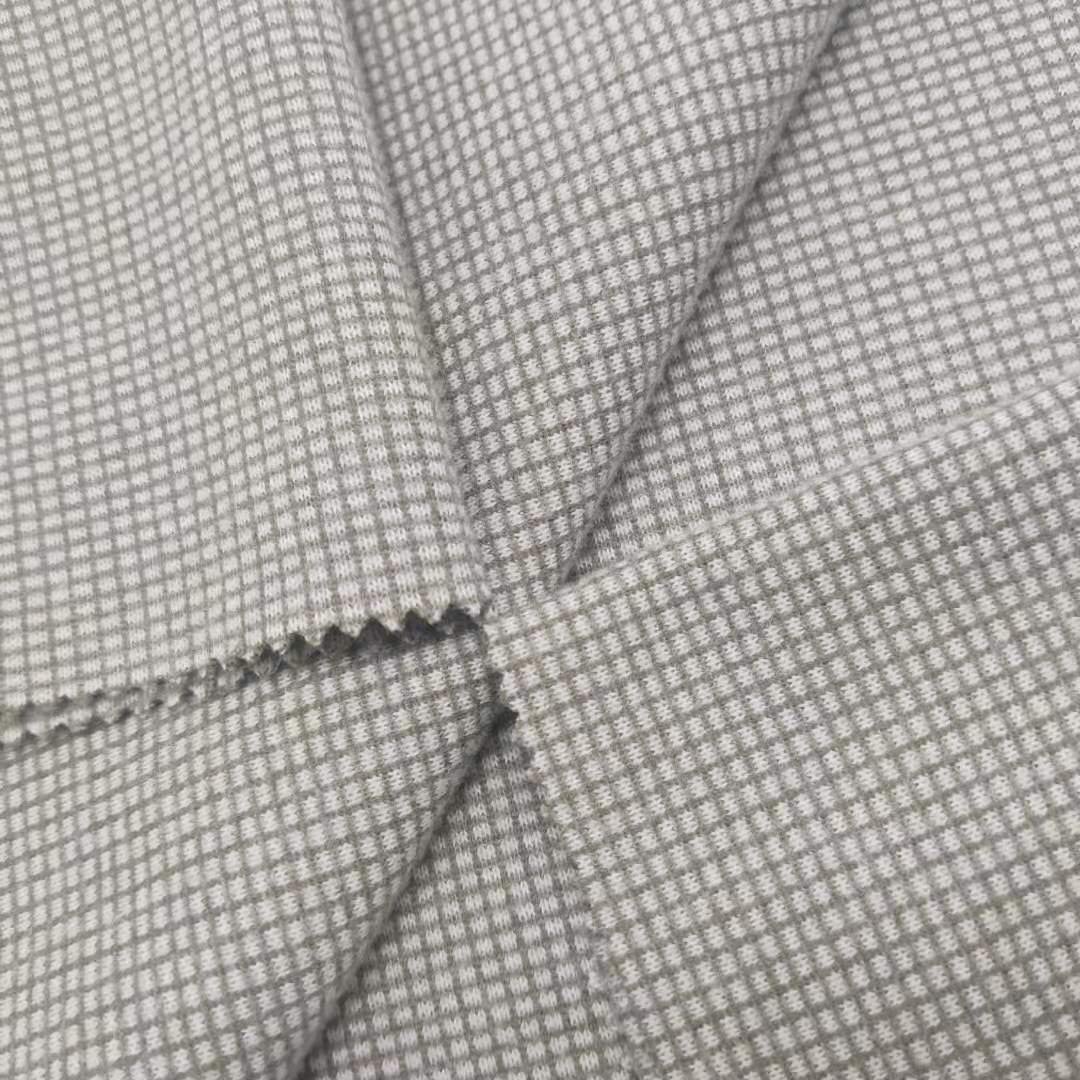 Custom 100% polyester twill tweed fabric for overcoat coat suit jacket garment