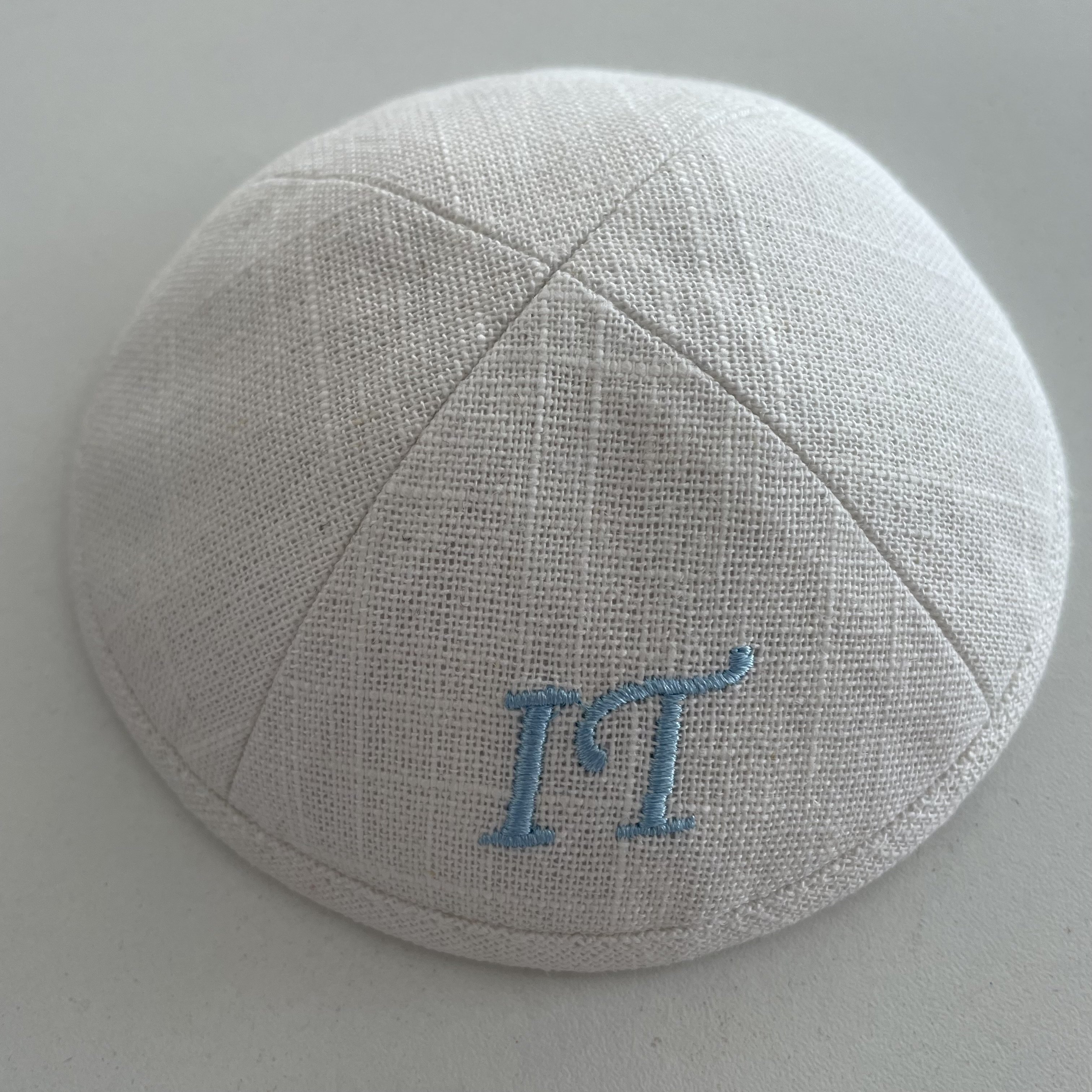 Jewish Judaica Wedding Jewish Custom Linen Belief Embroidered Yamulka Free Kippah Kippot Hat for Men Children Bar Mitzvah