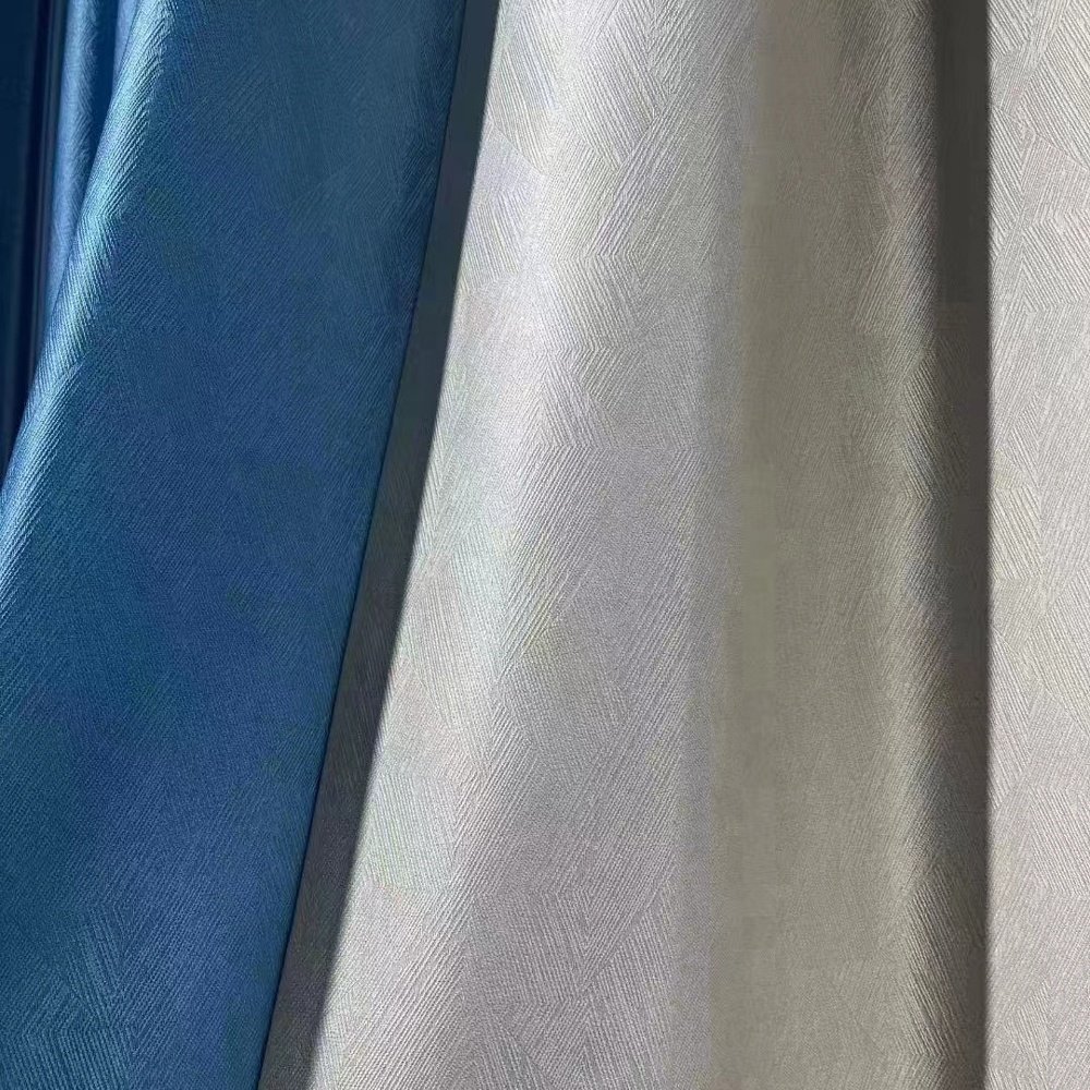 China Factory Supply Turkish Upholstery Textile 100% Polyester Curtain Fabric Linen Blackout For House Office Hotel