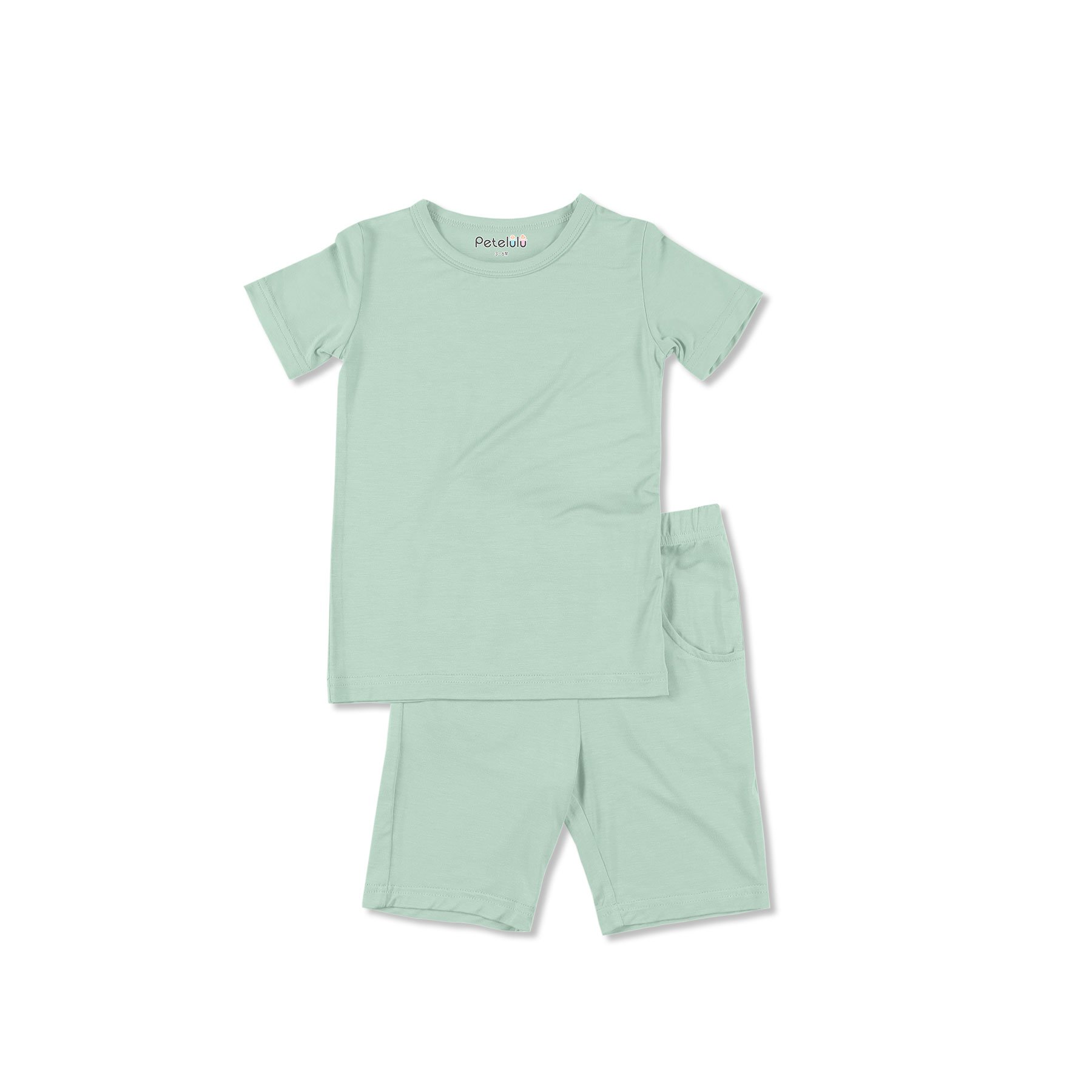 2023 summer bamboo baby clothes 2 piece infant outfit short sleeve toddler unisex eco friendly bamboo baby clothing sets