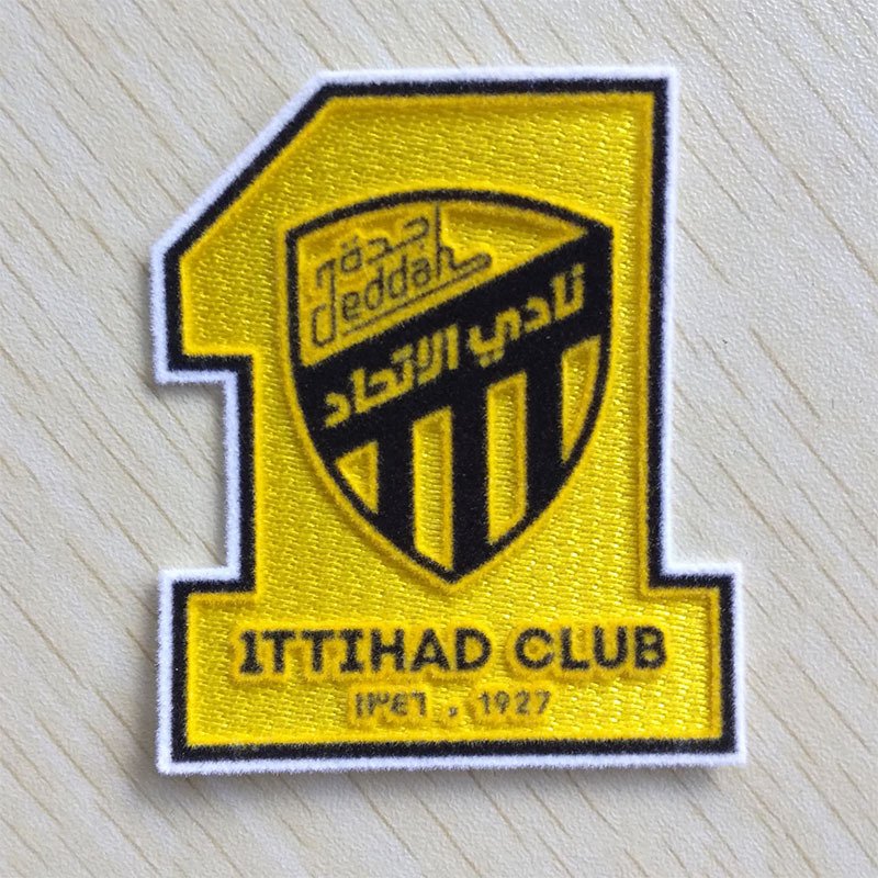 Art.TBT2103201B 5# Yellow Color Hot Press on Tatami Fabric For Printed Patches on sports wear Silicon Printed Badges Fabric