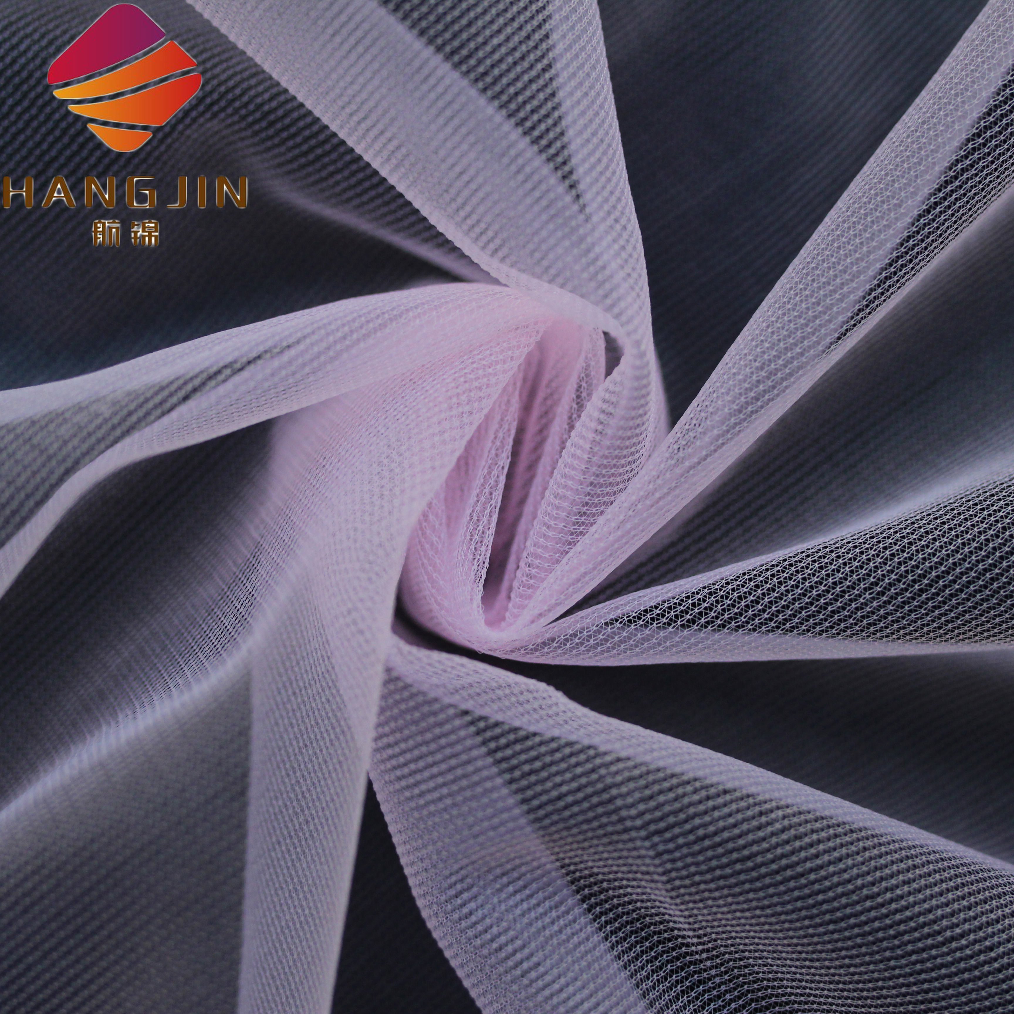 wholesale 100% polyester tricot hard tulle net fabric for wedding dress