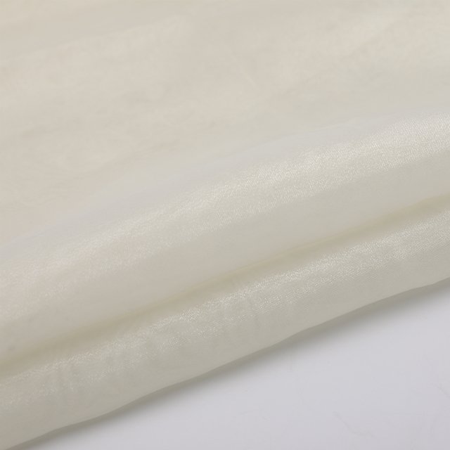 Special design sheer voile embroidery curtain fabric in Wujiang supplier