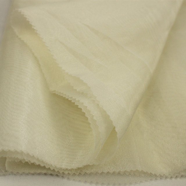 Special design sheer voile embroidery curtain fabric in Wujiang supplier