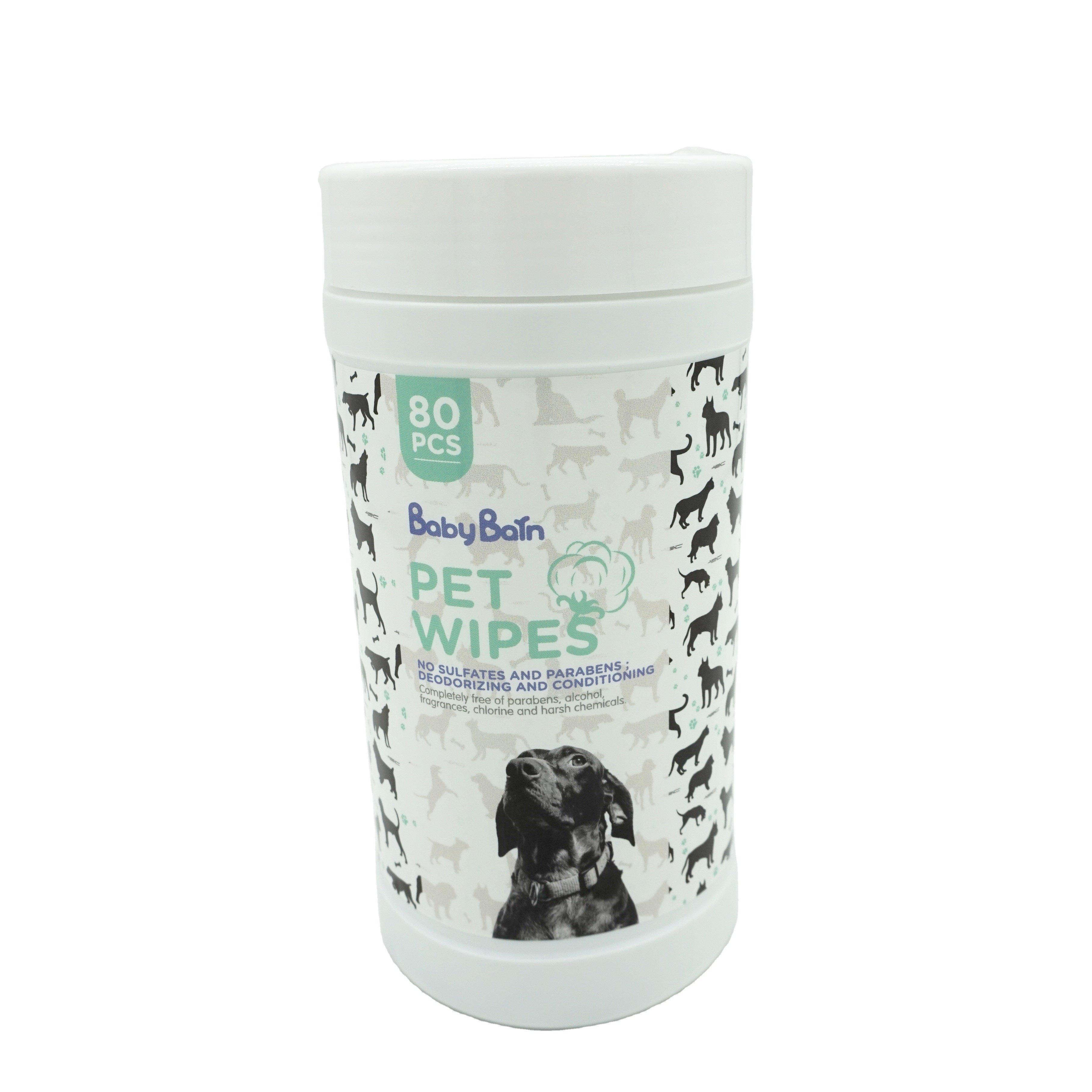 OEM Pet Cleaning Product Pet Ear Wipes Prevent Ear Mites and Clean Ears Wipes for Cats and Dogs
