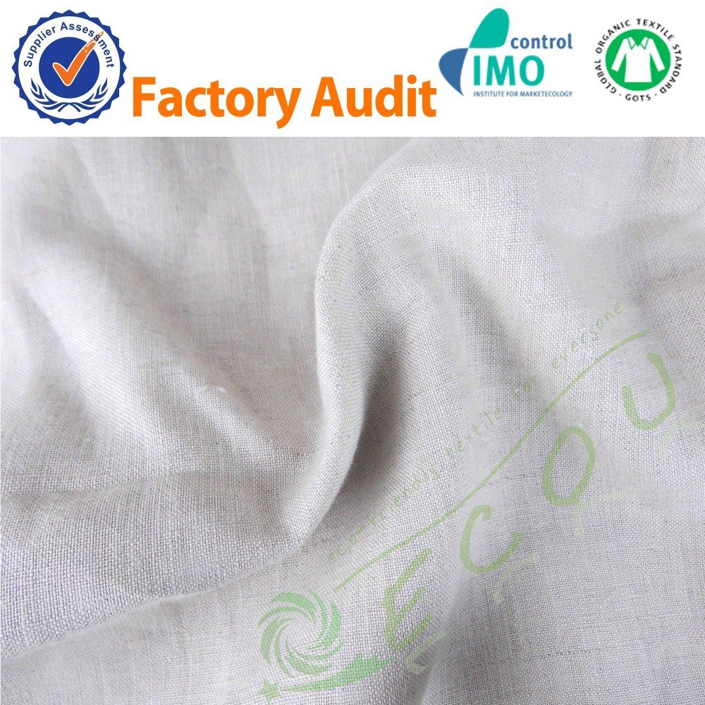 organic linen fabric wholesale