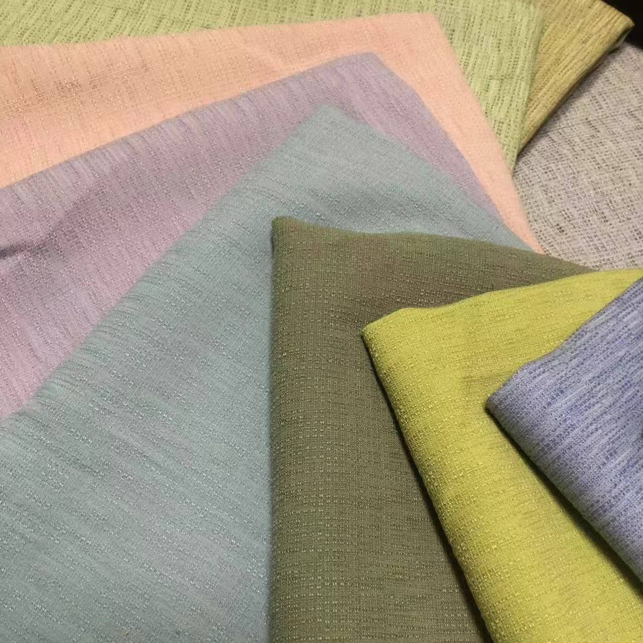 100% Polyester Viscose Coated Polyjute Fabric Breathable and Heavyweight In-Stock Items Low MOQ 320gsm Stock Batch