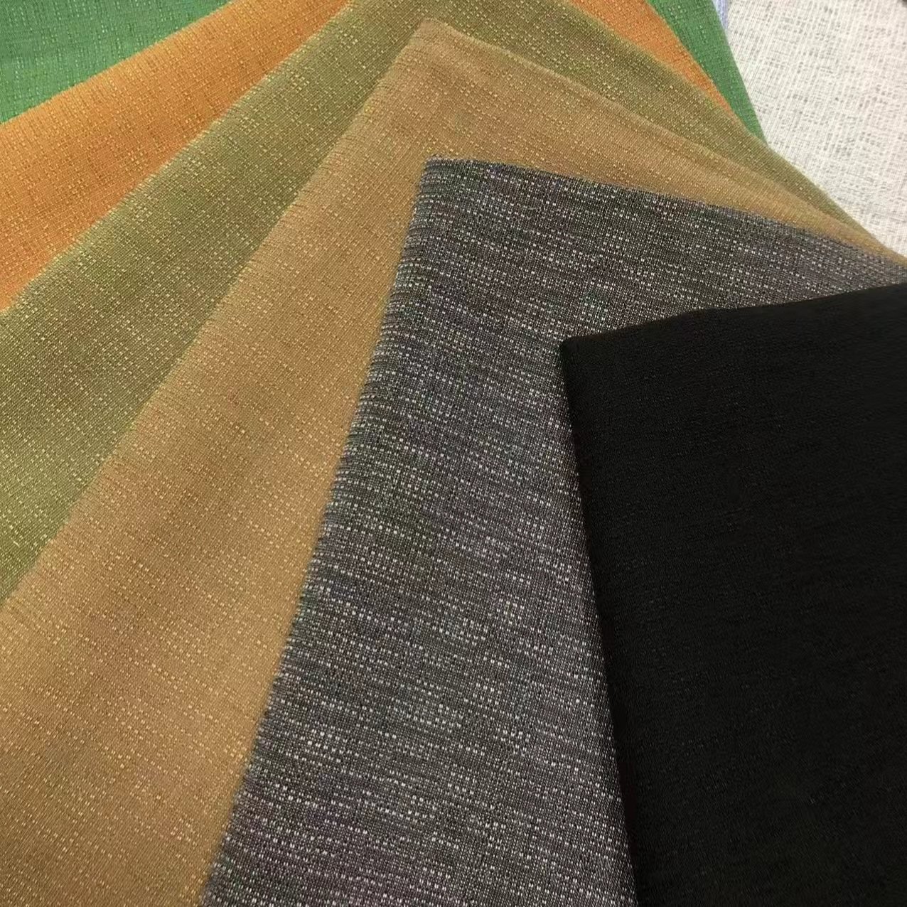 100% Polyester Viscose Coated Polyjute Fabric Breathable and Heavyweight In-Stock Items Low MOQ 320gsm Stock Batch