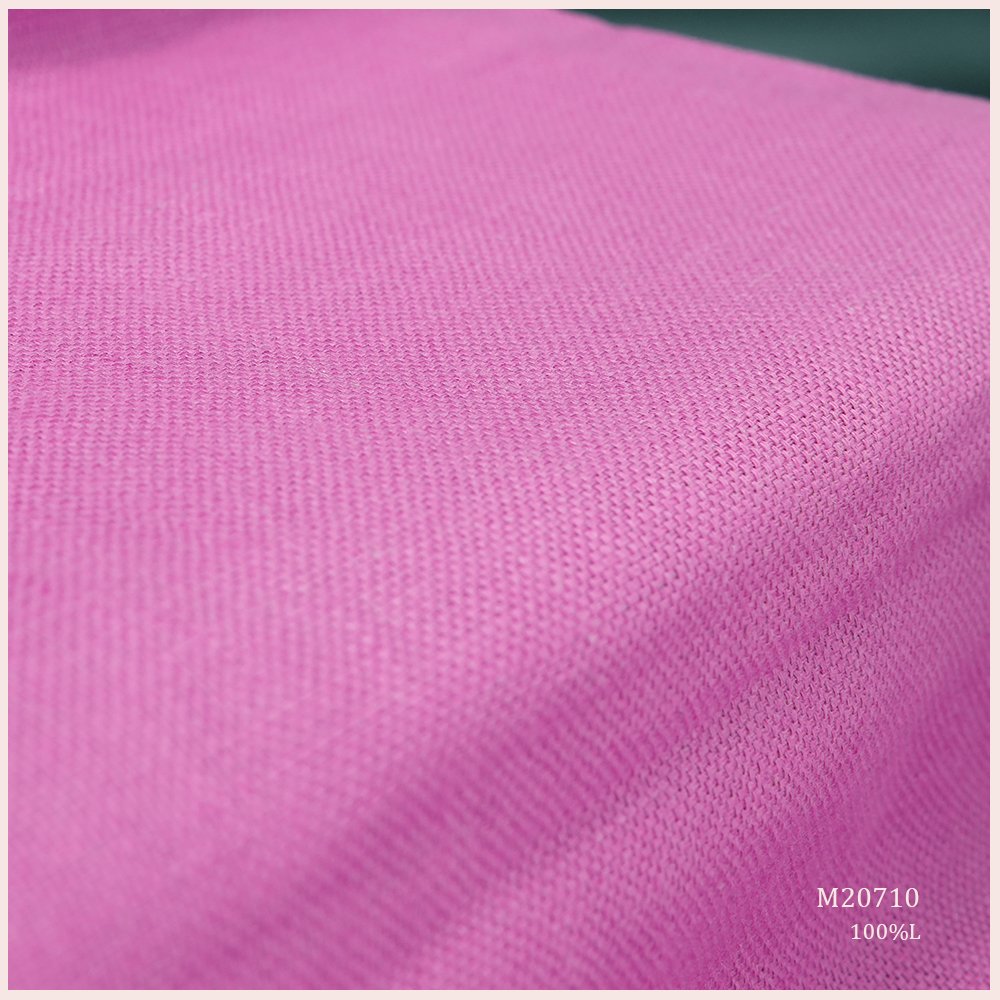 Trendy Upholstery 100% Linen Curtain Fabric Linen Upholstery Fabric for Sofa Panel Pillow Couch