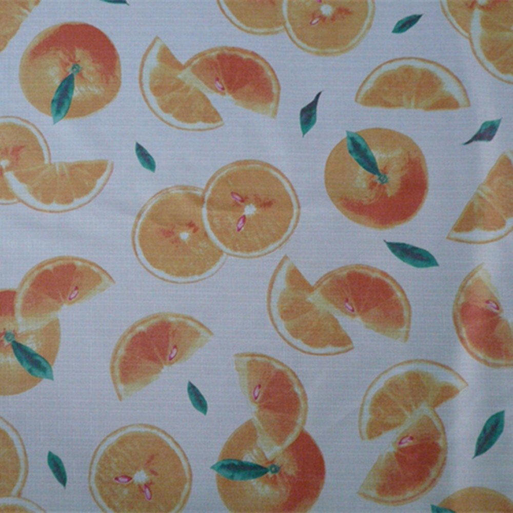Strawberry Design Polyester Woven Fabric Printing Tablecloth with Anti-water Anti-Oil and Anti-Stain Treatment