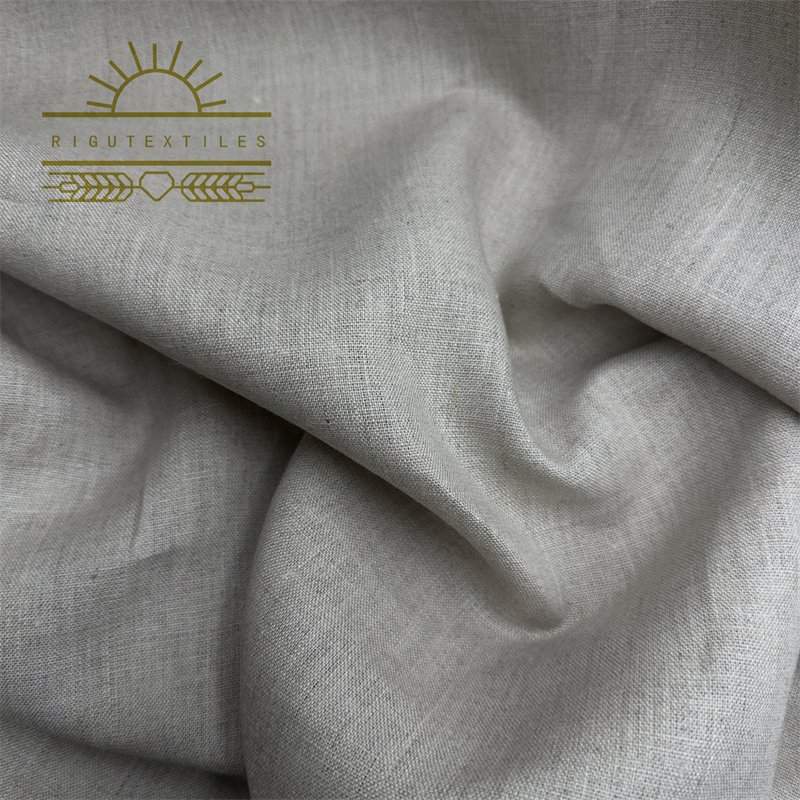 RIGU Textiles Linen Fabrics For Linen Set Womens Linen Abaya