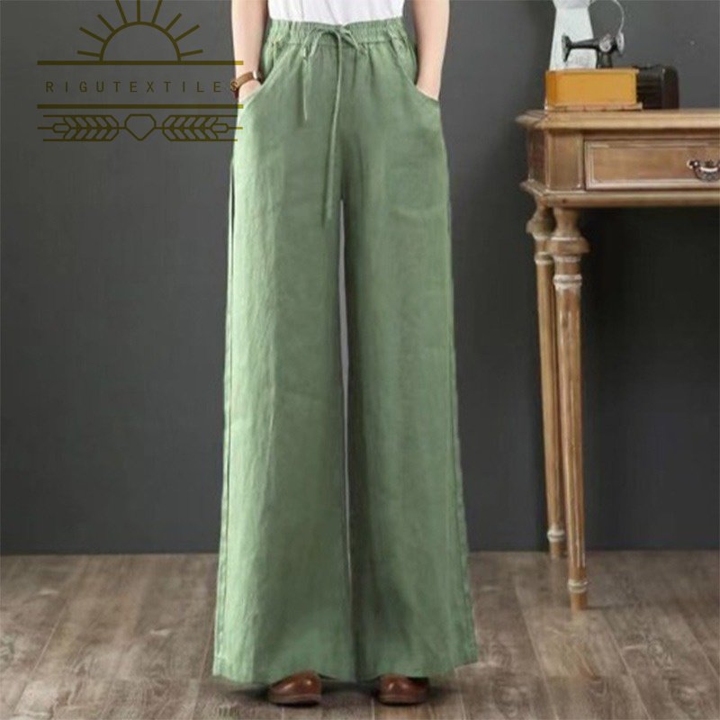 RIGU Textiles Linen Fabrics For Linen Set Womens Linen Abaya