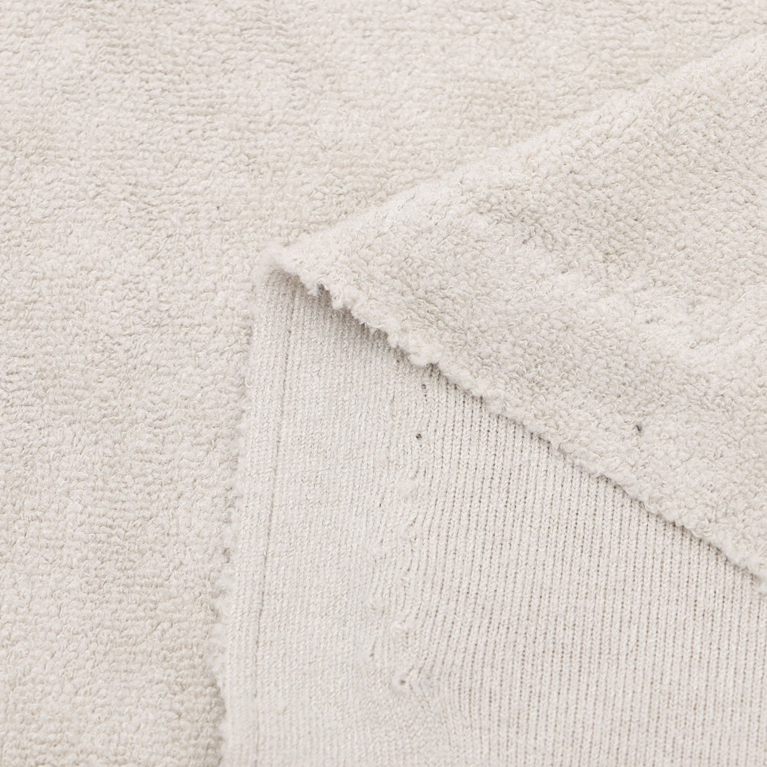 Textile Fabric Supplier Anti Static Loop Soft Sewable And Washable Loop 100% Polyester Fabric For Clothes