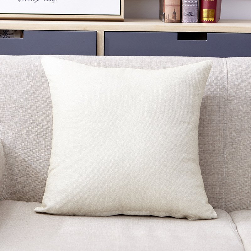 Cojines Flax Linen Decorative Throw Pillow Sofa Cushion for Home Decor
