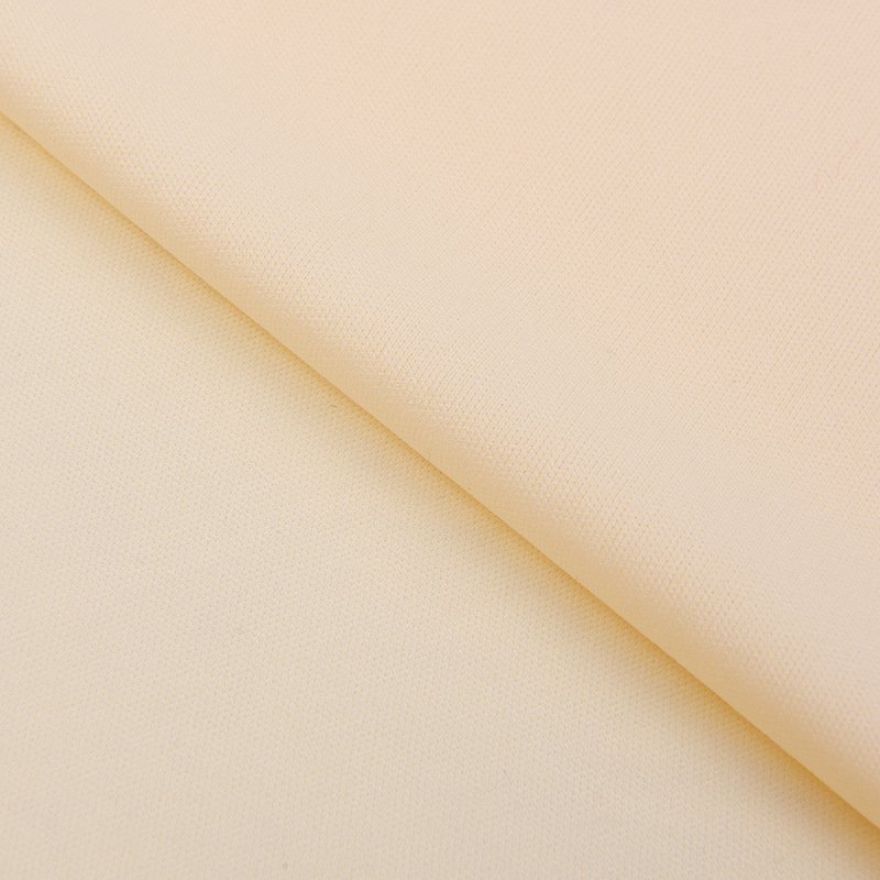 Cheap Soft 100% Recycled Polyester Plain Dyed fabric Interlock Knit fabric
