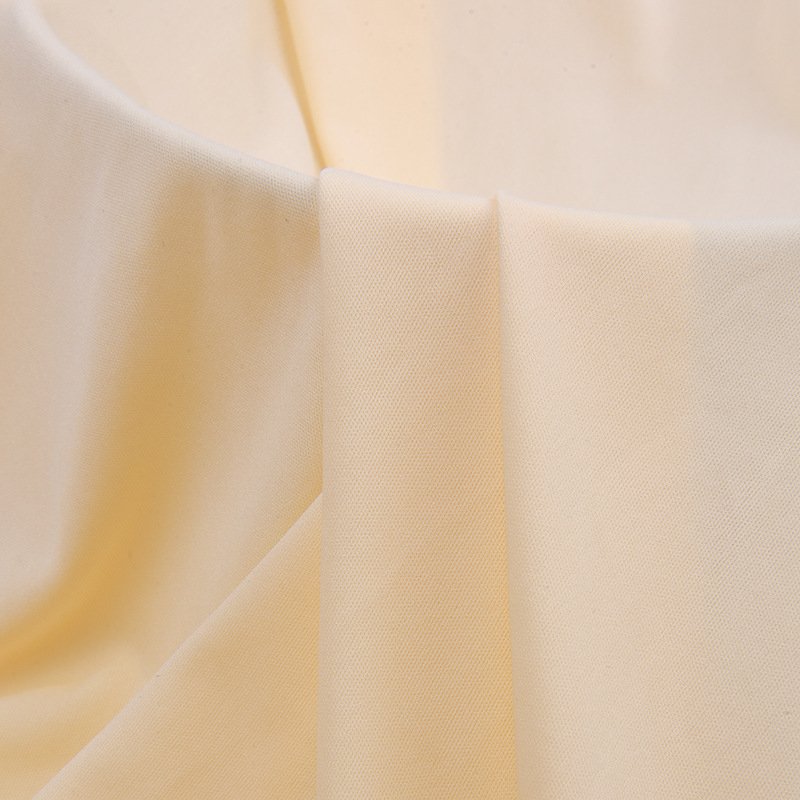Cheap Soft 100% Recycled Polyester Plain Dyed fabric Interlock Knit fabric