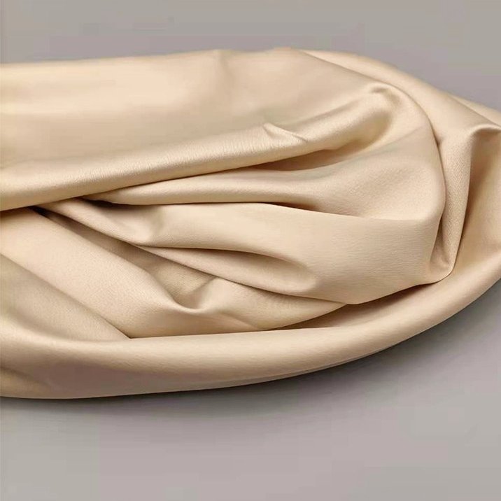 Chinese Popular Custom 100% Polyester Matt Satin Fabric for Garment