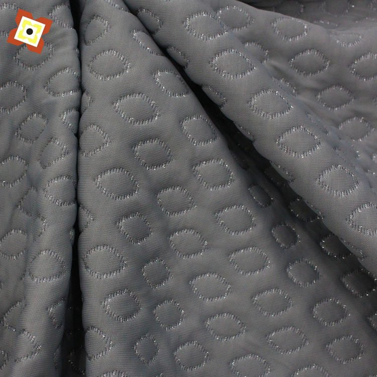 Manufacturer direct selling ice cold silk gold silver silk bamboo fiber fabric memory mattress pillowcase material modal fabric