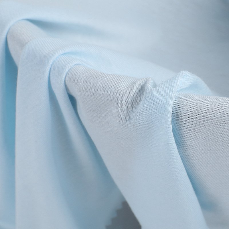 Good Quality eco friendly fabric 70 bamboo 30 cotton fabric bamboo jersey hijab for baby clothes