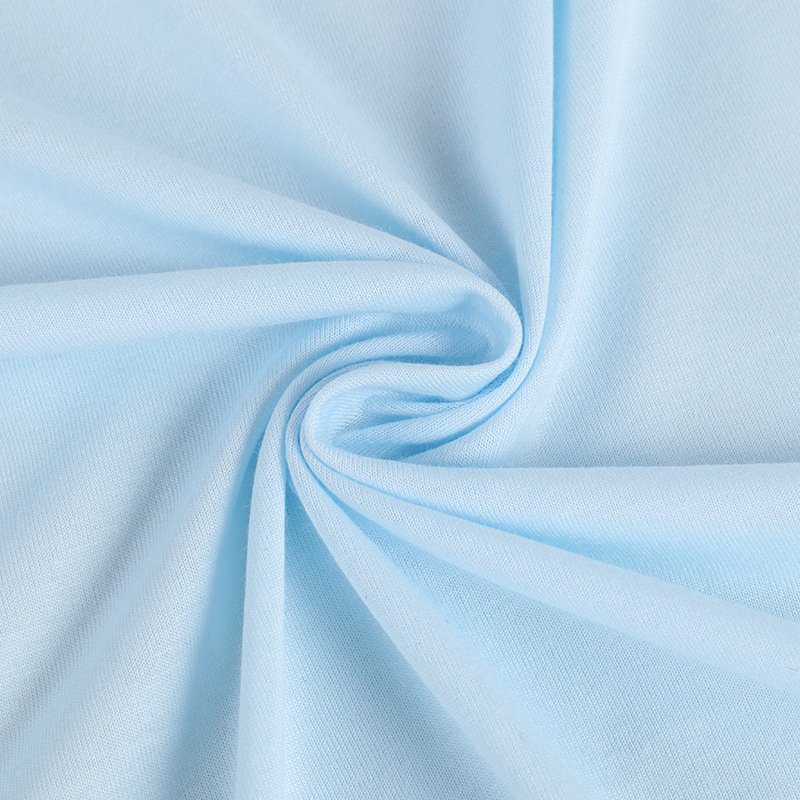 Good Quality eco friendly fabric 70 bamboo 30 cotton fabric bamboo jersey hijab for baby clothes
