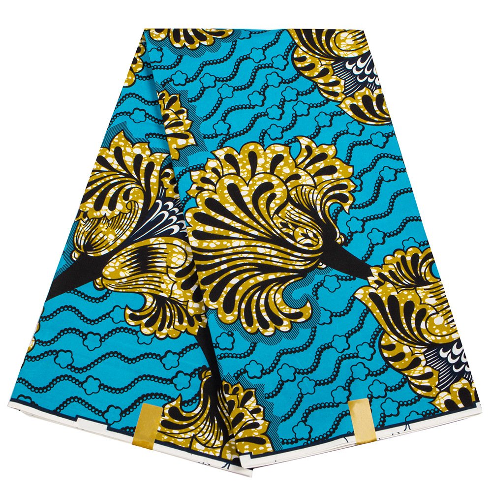 Wholesale Soft Woven African Ankara Wax Print Fabric for Clothing Garment Dress Suiting