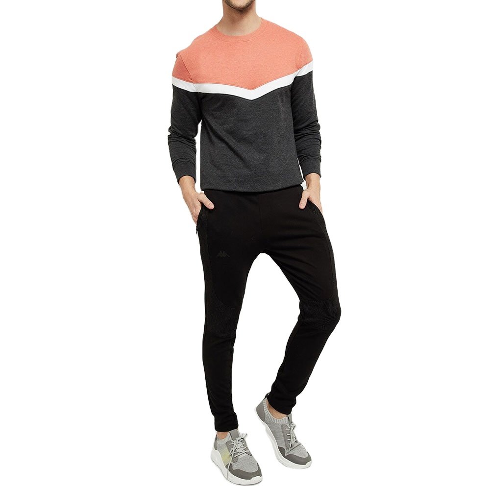 Customize Bamboo Fiber Layering Essential Eco-Conscious Casual Lightweight 100% Cotton Customized Men's Pullover Sweatshirt